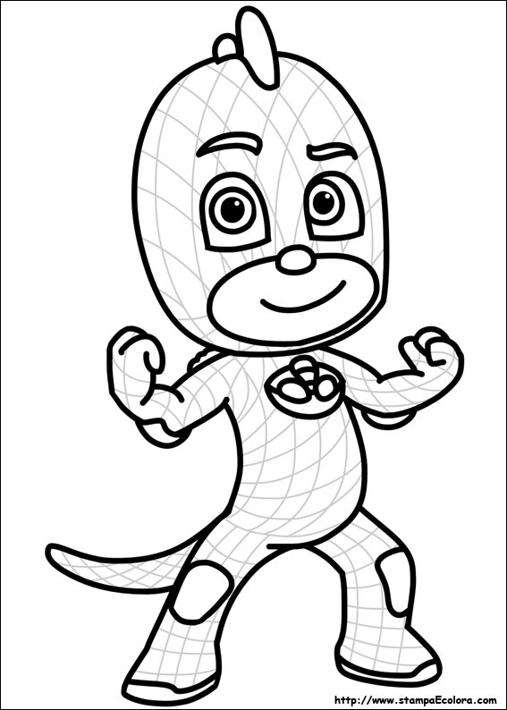 Disegni PJ Masks - Super pigiamini