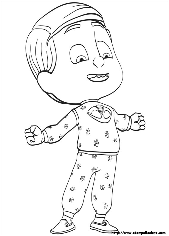 Disegni PJ Masks - Super pigiamini