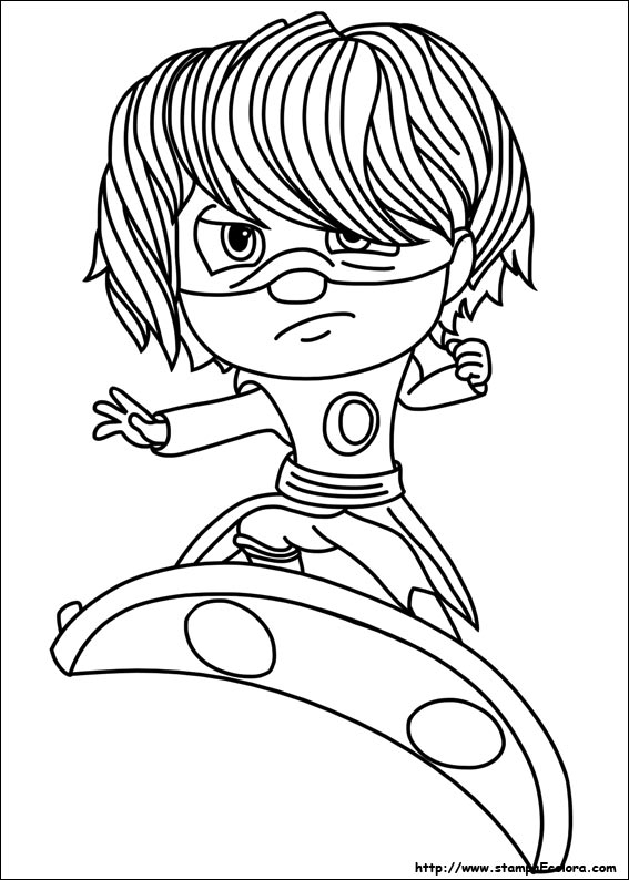 Disegni PJ Masks - Super pigiamini