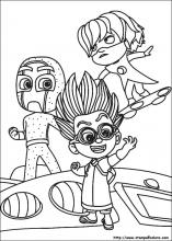 Disegni Di Pj Masks Super Pigiamini Da Colorare