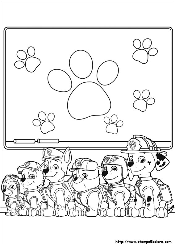 Disegni Paw Patrol