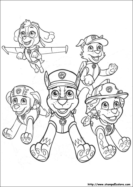 Disegni Paw Patrol