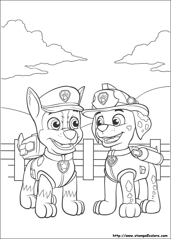 Disegni Paw Patrol