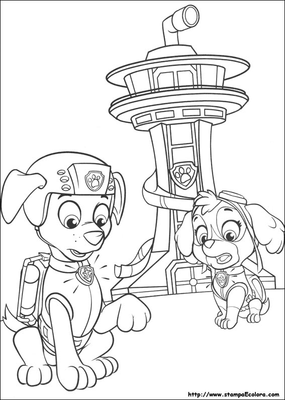 Disegni Paw Patrol