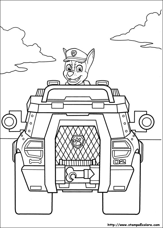 Disegni Paw Patrol