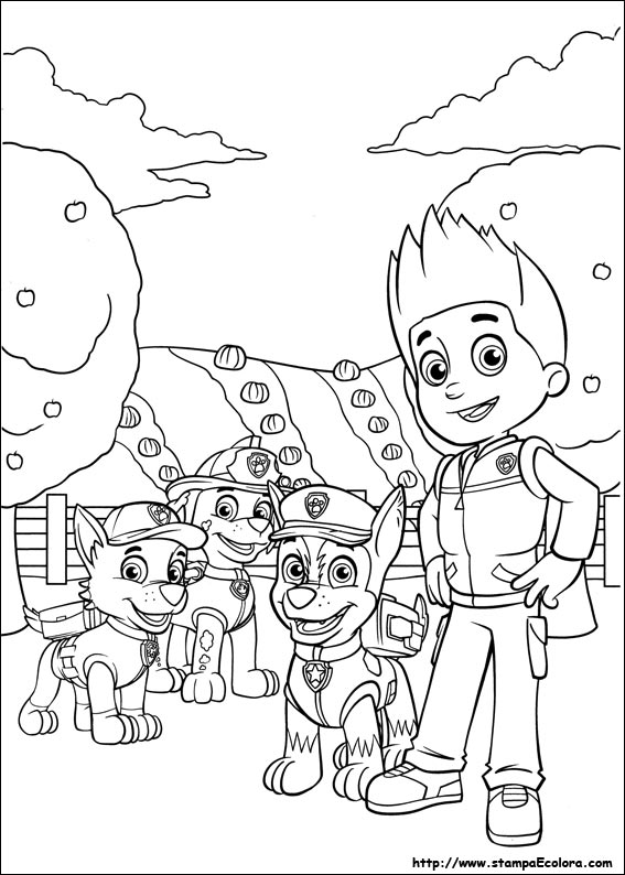 Disegni Paw Patrol