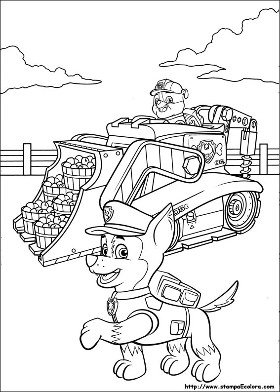 Disegni Paw Patrol