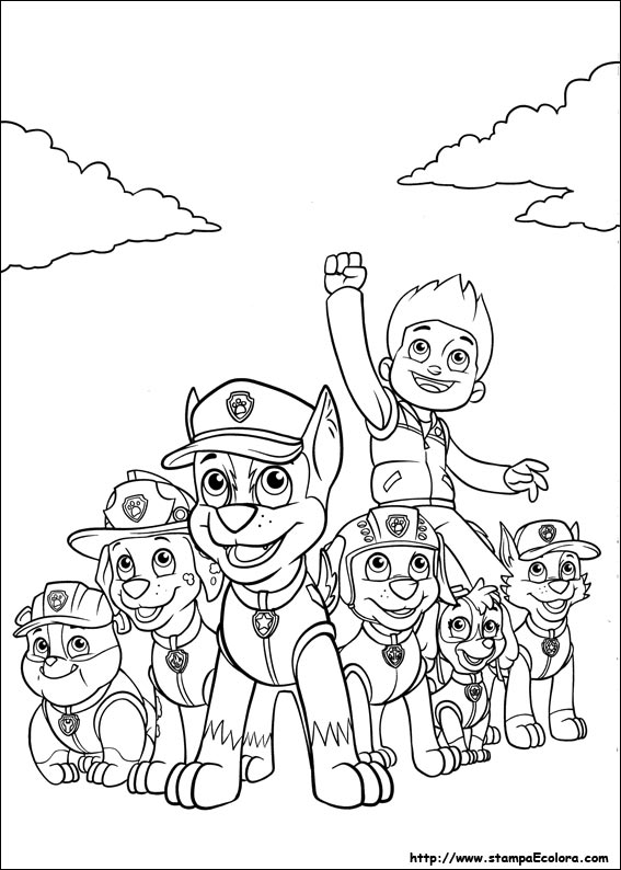 Disegni Paw Patrol