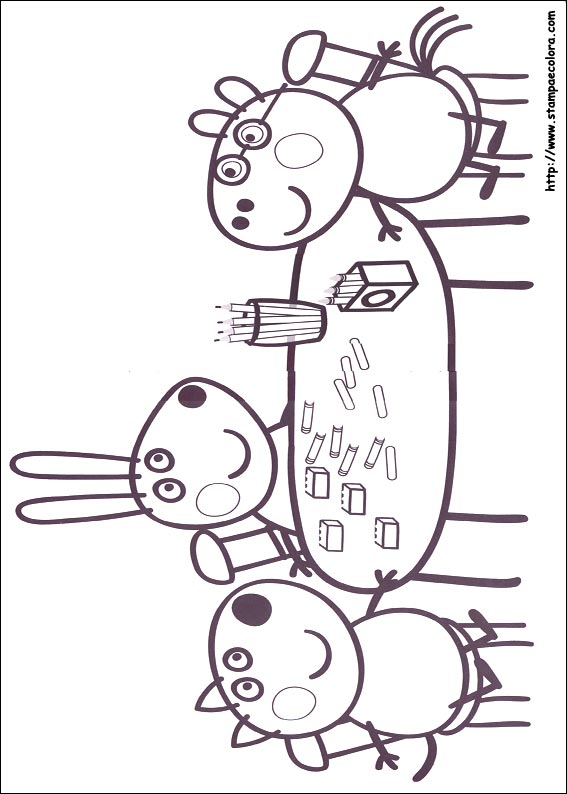 Disegni Peppa Pig