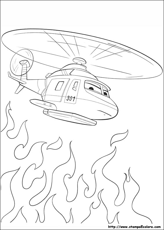 Disegni Planes 2 - Missione antincendio