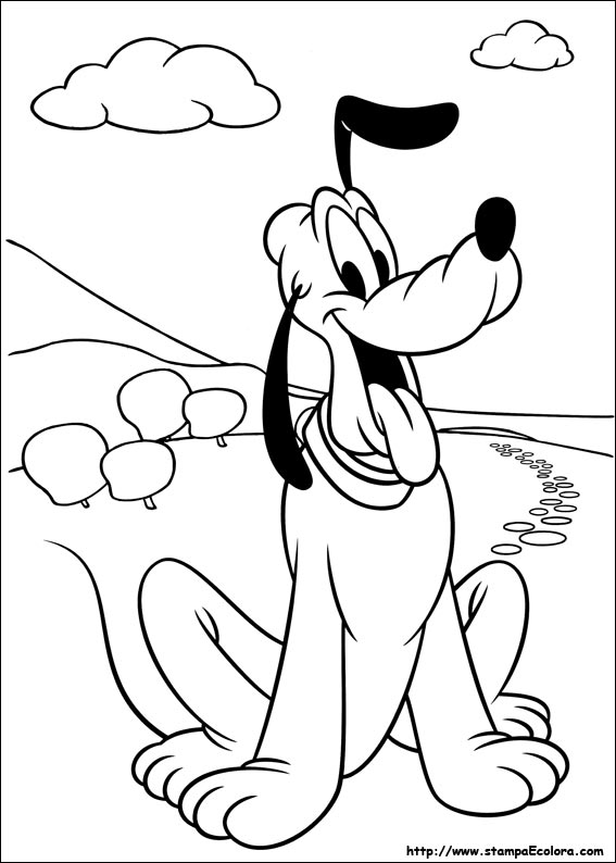 Disegni Pluto