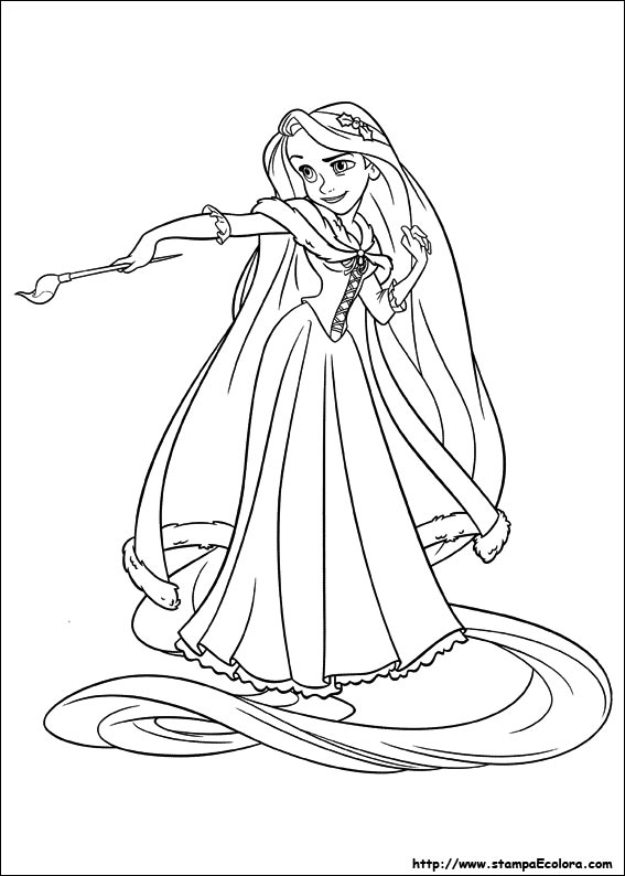 Disegni Rapunzel