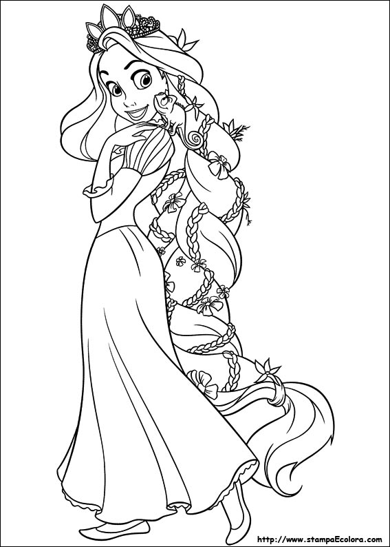 Disegni Rapunzel