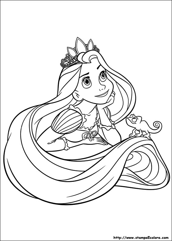 Disegni Rapunzel