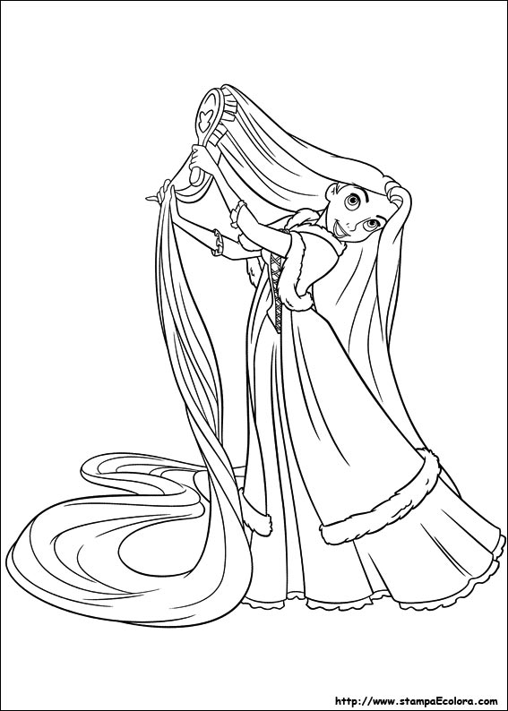 Disegni Rapunzel