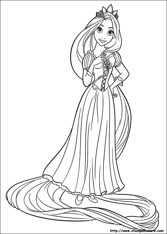 Disegni Rapunzel