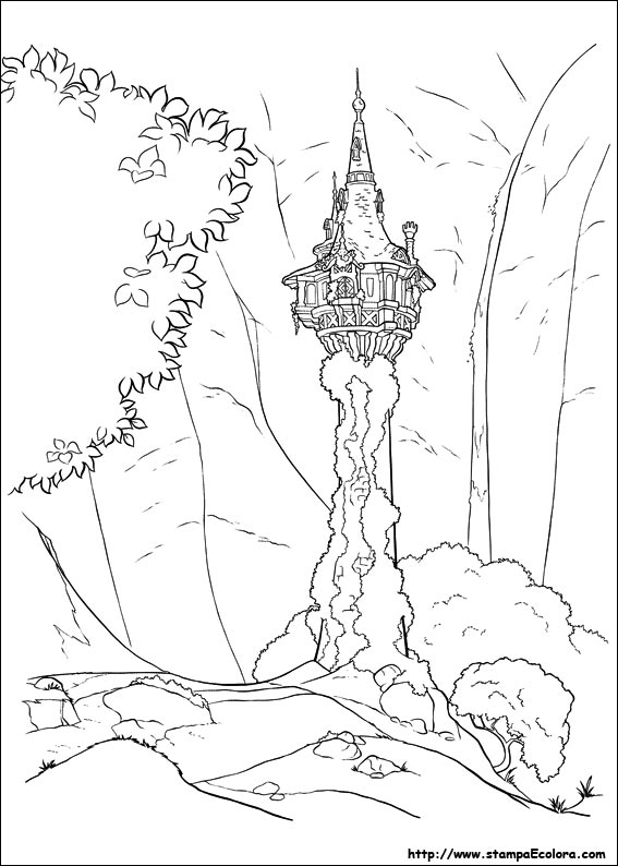 Disegni Rapunzel