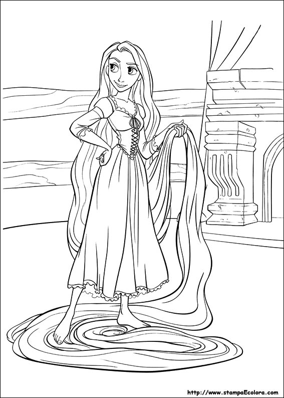 Disegni Rapunzel