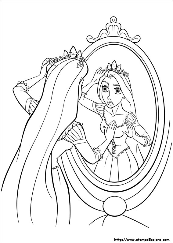 Disegni Rapunzel