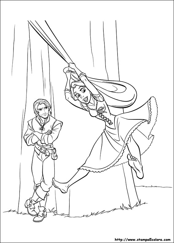 Disegni Rapunzel