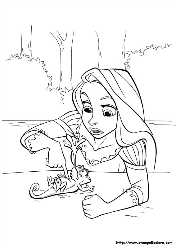 Disegni Rapunzel