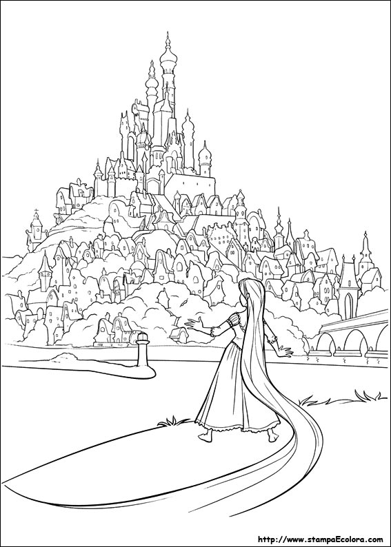 Disegni Rapunzel