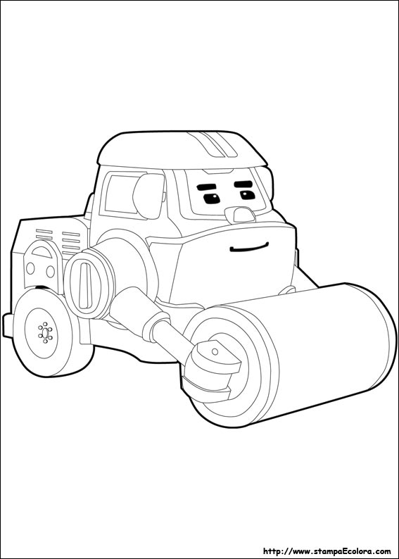 Disegni Robocar Poli