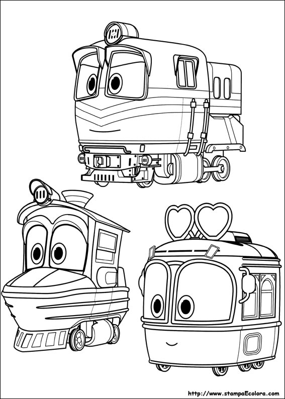 Disegni Robot Trains