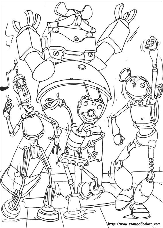 Disegni Robots