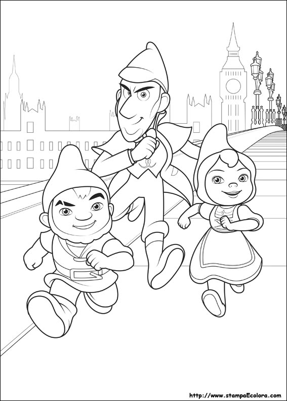 Disegni Sherlock Gnomes