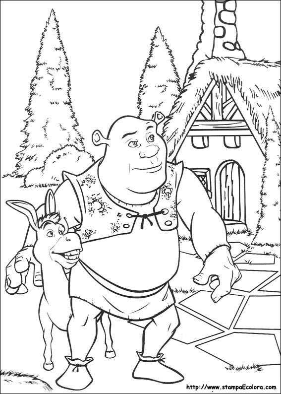 Disegni Shrek