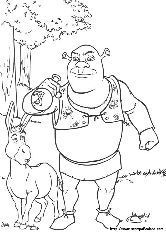 Disegni Shrek