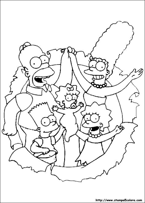 Disegni Simpson