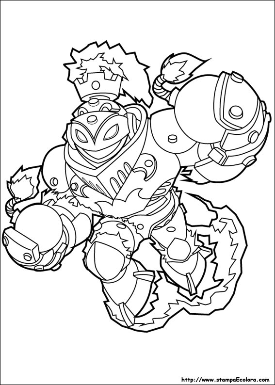 Disegni Skylanders