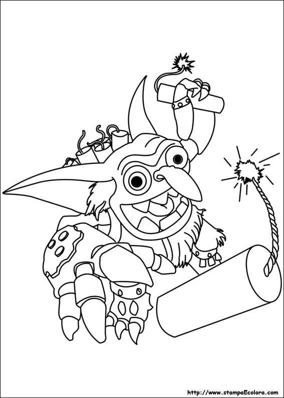 Disegni Skylanders