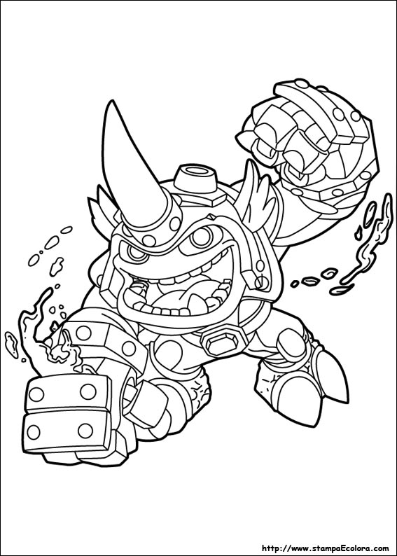 Disegni Skylanders