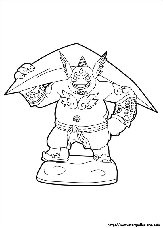 Disegni Skylanders