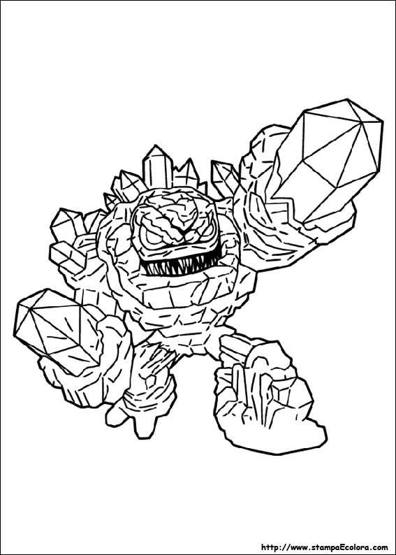 Disegni Skylanders