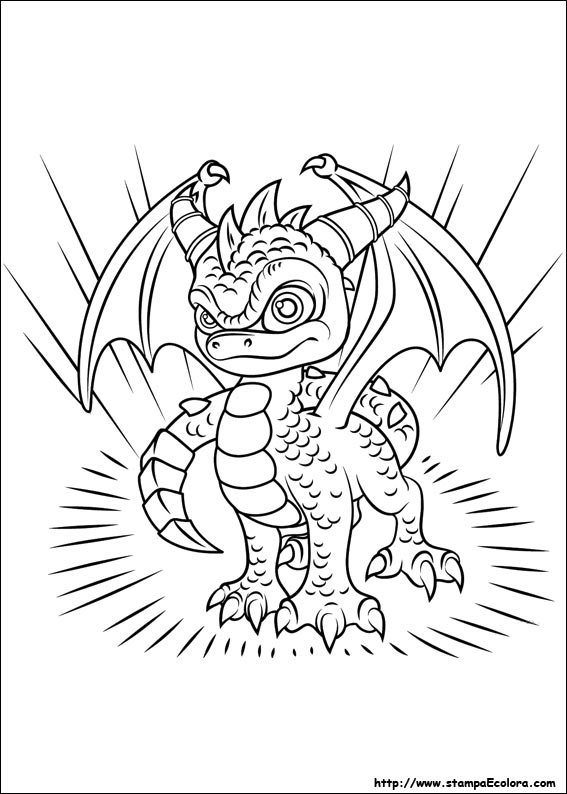 Disegni Skylanders