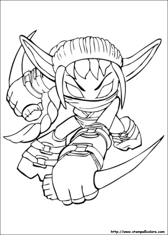 Disegni Skylanders