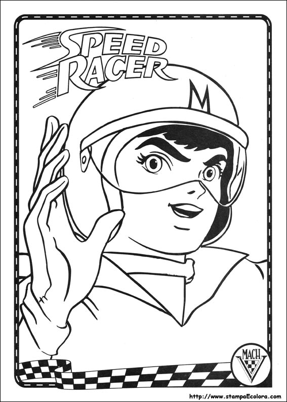 Disegni Speed Racer