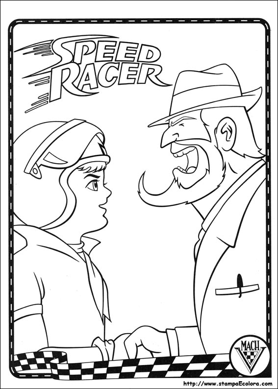 Disegni Speed Racer