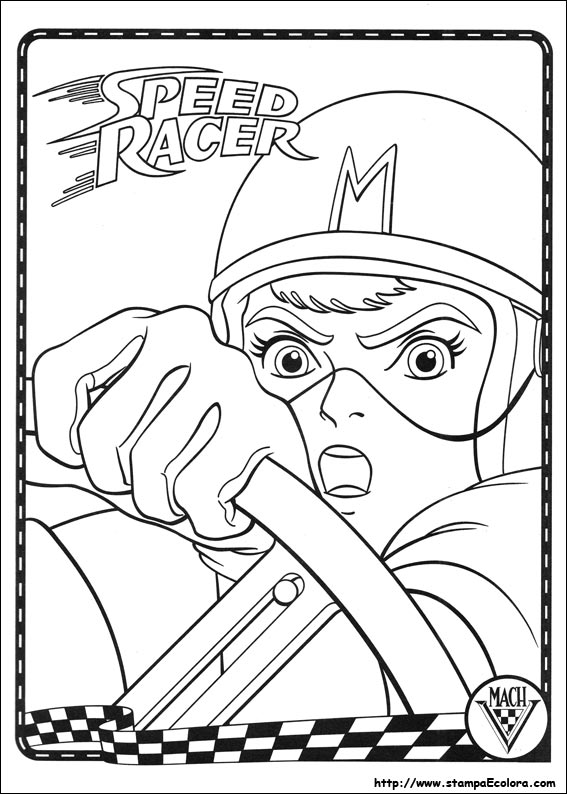 Disegni Speed Racer