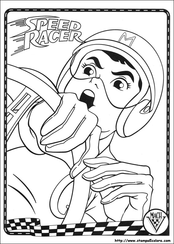 Disegni Speed Racer