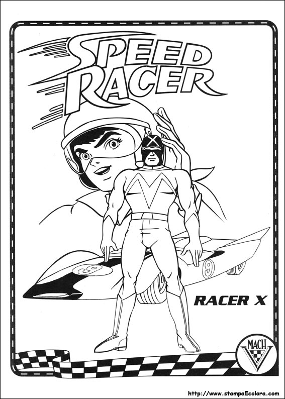 Disegni Speed Racer