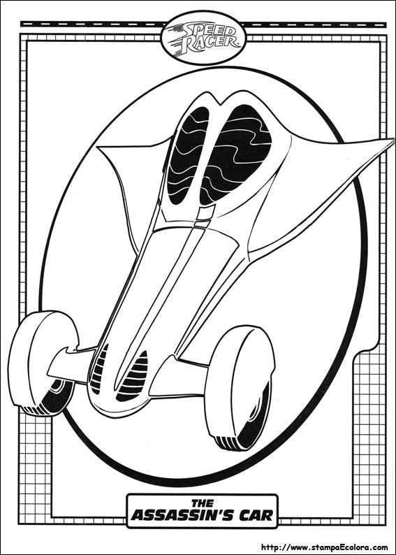 Disegni Speed Racer