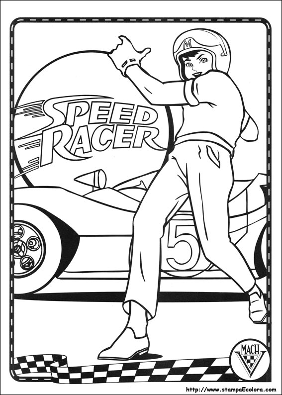 Disegni Speed Racer