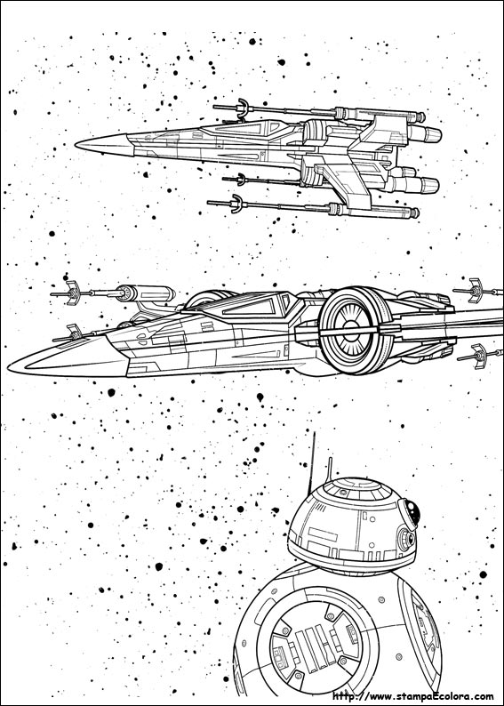 Disegni Star Wars - Il risveglio della Forza