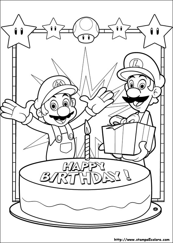 Disegni Super Mario Bros.