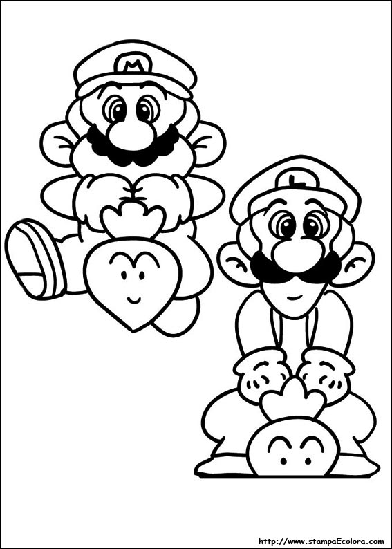 Disegni Super Mario Bros.